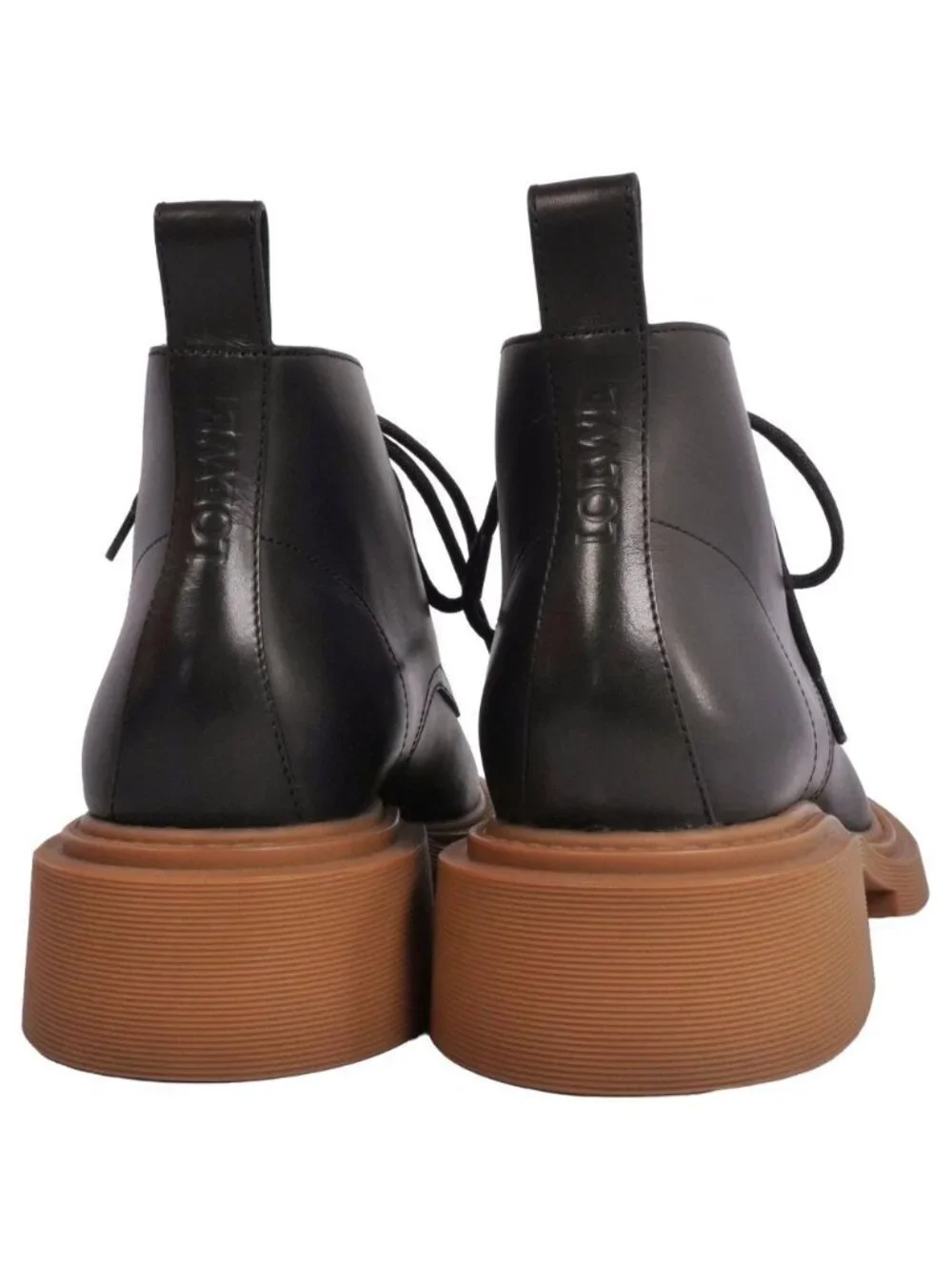 Loewe Boots Lace Up Ankle Leather Shoes